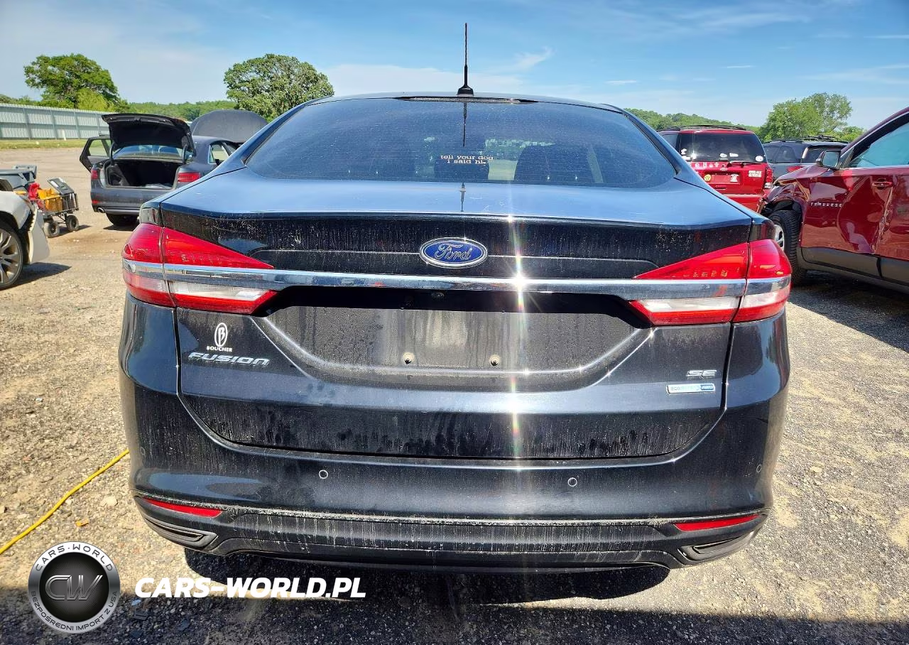 2017 Ford Fusion Se VIN:3FA6P0T95HR347695 - 6