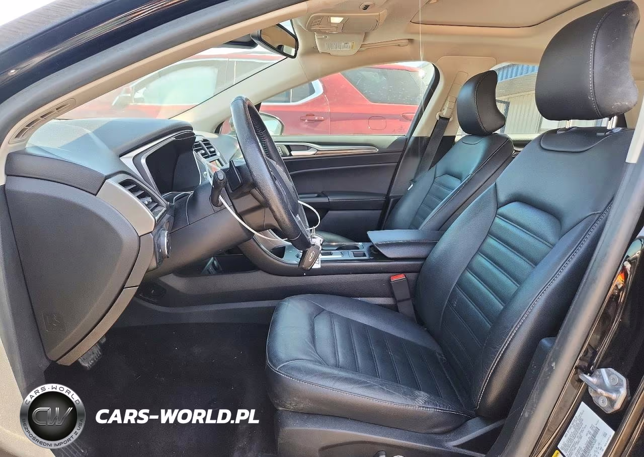 2017 Ford Fusion Se VIN:3FA6P0T95HR347695 - 7