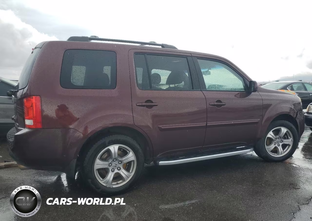 HONDA PILOT EXL VIN:5FNYF4H54DB035009 - 3