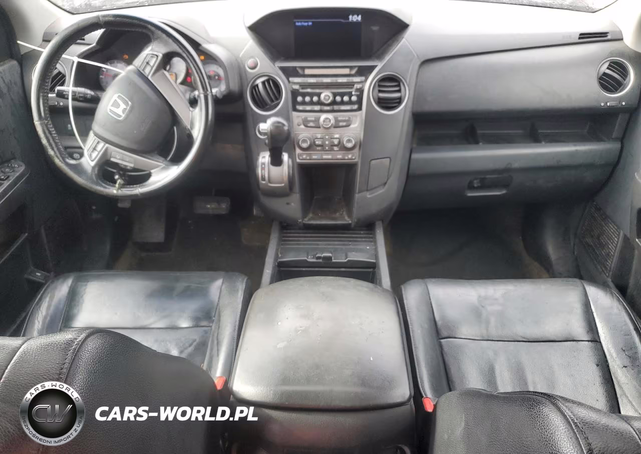 HONDA PILOT EXL VIN:5FNYF4H54DB035009 - 8