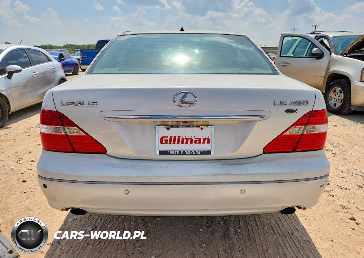 2004 Lexus Ls 430 VIN:JTHBN36F640162324 - 6