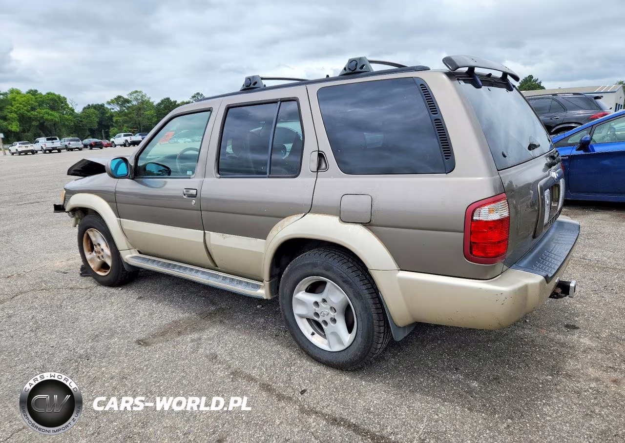 2002 Infiniti Qx4 Base VIN:JNRDR09X22W212499 - 2