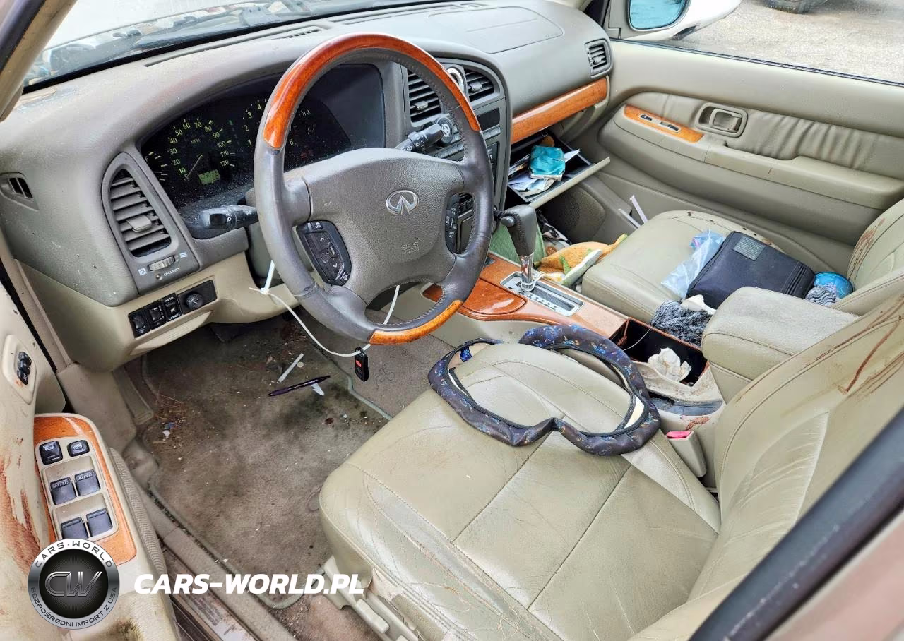 2002 Infiniti Qx4 Base VIN:JNRDR09X22W212499 - 8