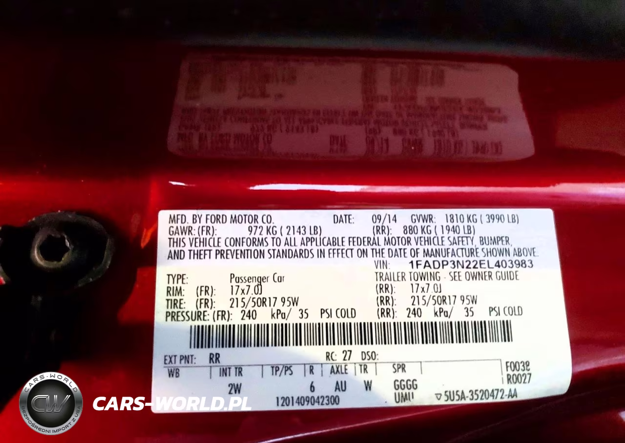 2014 Ford Focus Titanium VIN:1FADP3N22EL403983 - 13