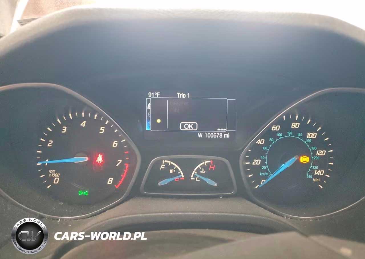 2014 Ford Focus Titanium VIN:1FADP3N22EL403983 - 9