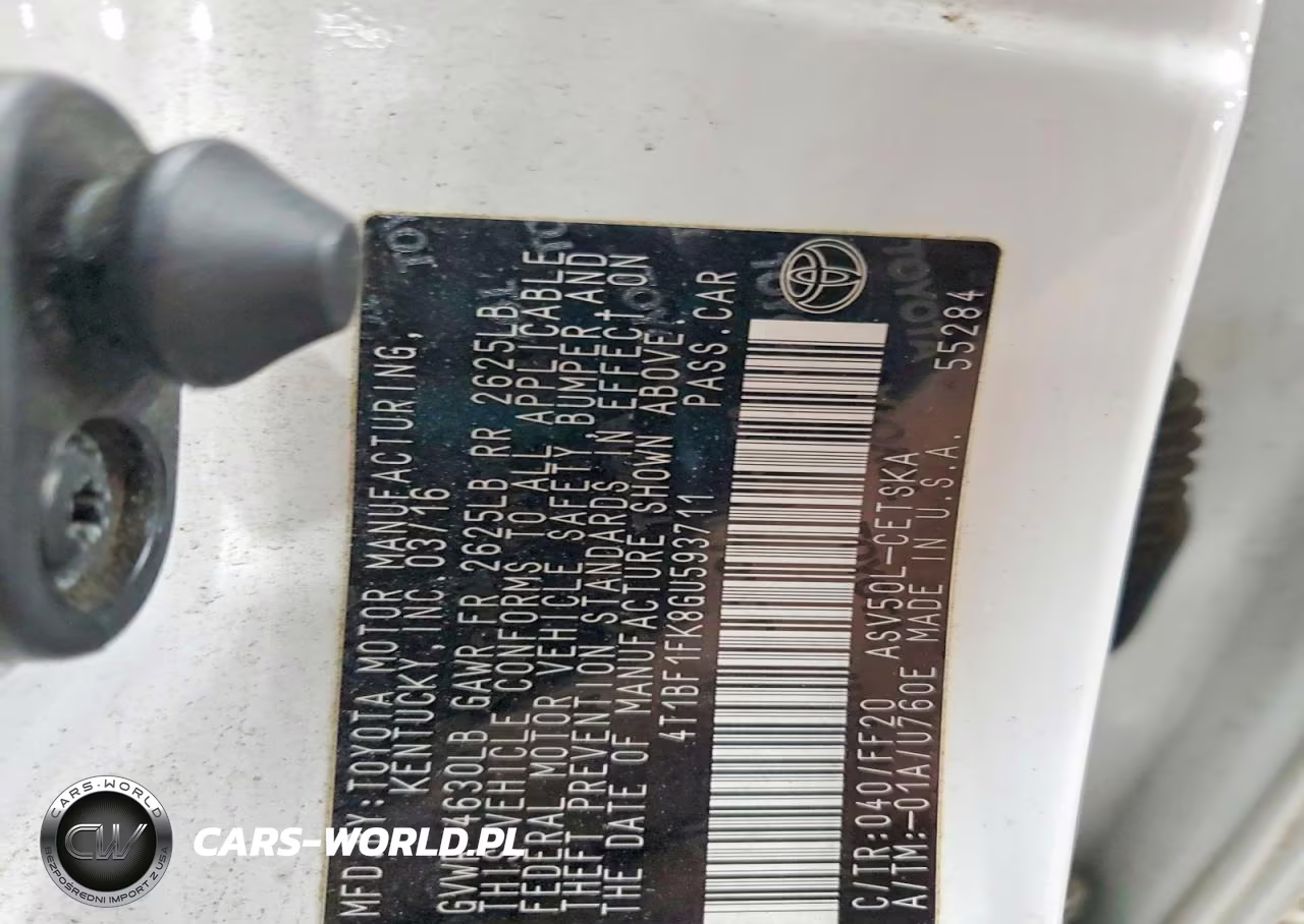 2016 Toyota Camry Se VIN:4T1BF1FK8GU593711 - 13