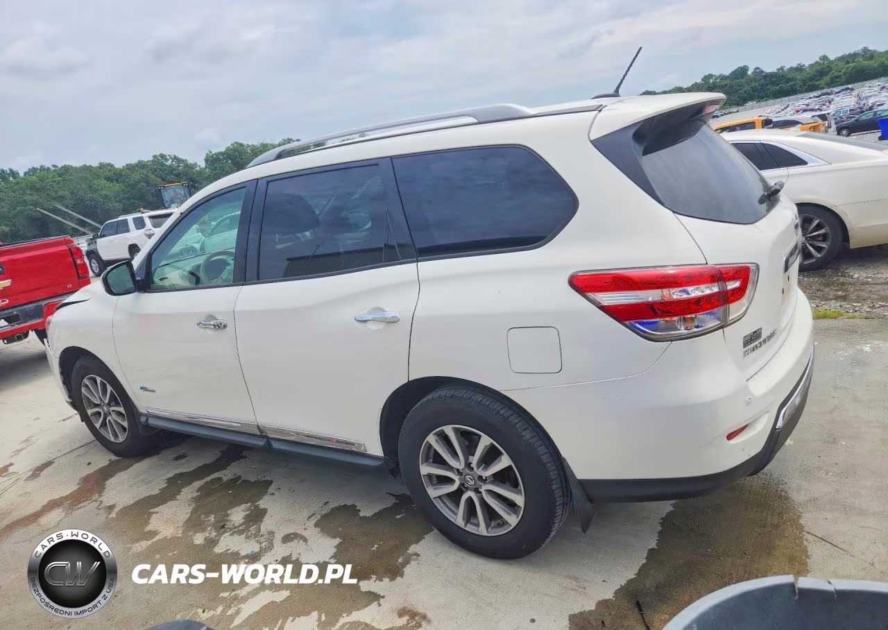 2014 Nissan Pathfinder Hybrid Sl VIN:5N1CR2MN6EC638632 - 2