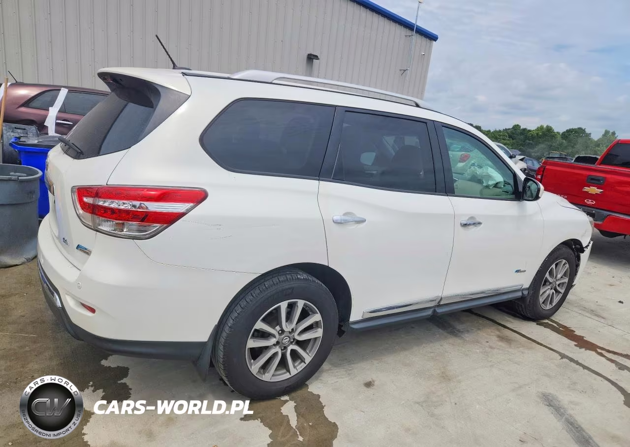 2014 Nissan Pathfinder Hybrid Sl VIN:5N1CR2MN6EC638632 - 3