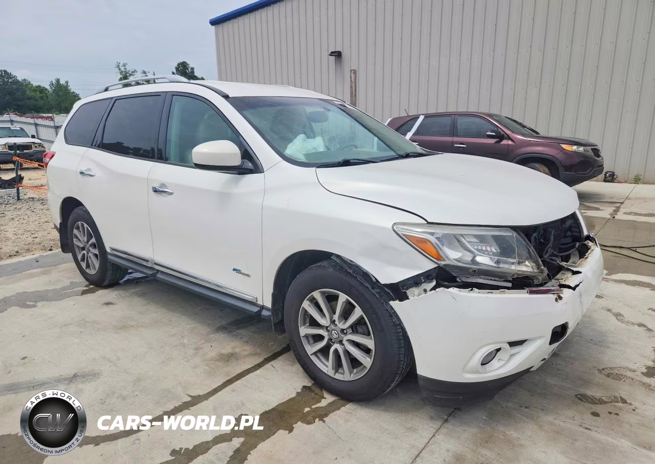 2014 Nissan Pathfinder Hybrid Sl VIN:5N1CR2MN6EC638632 - 4