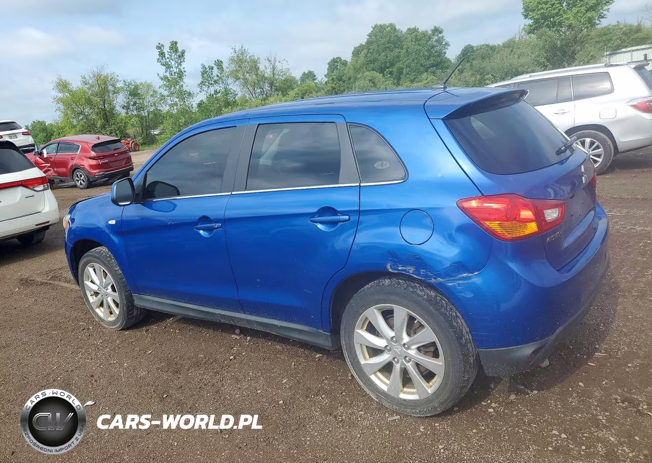 2015 Mitsubishi Outlander Sport Se VIN:4A4AR4AU6FE045743 - 2