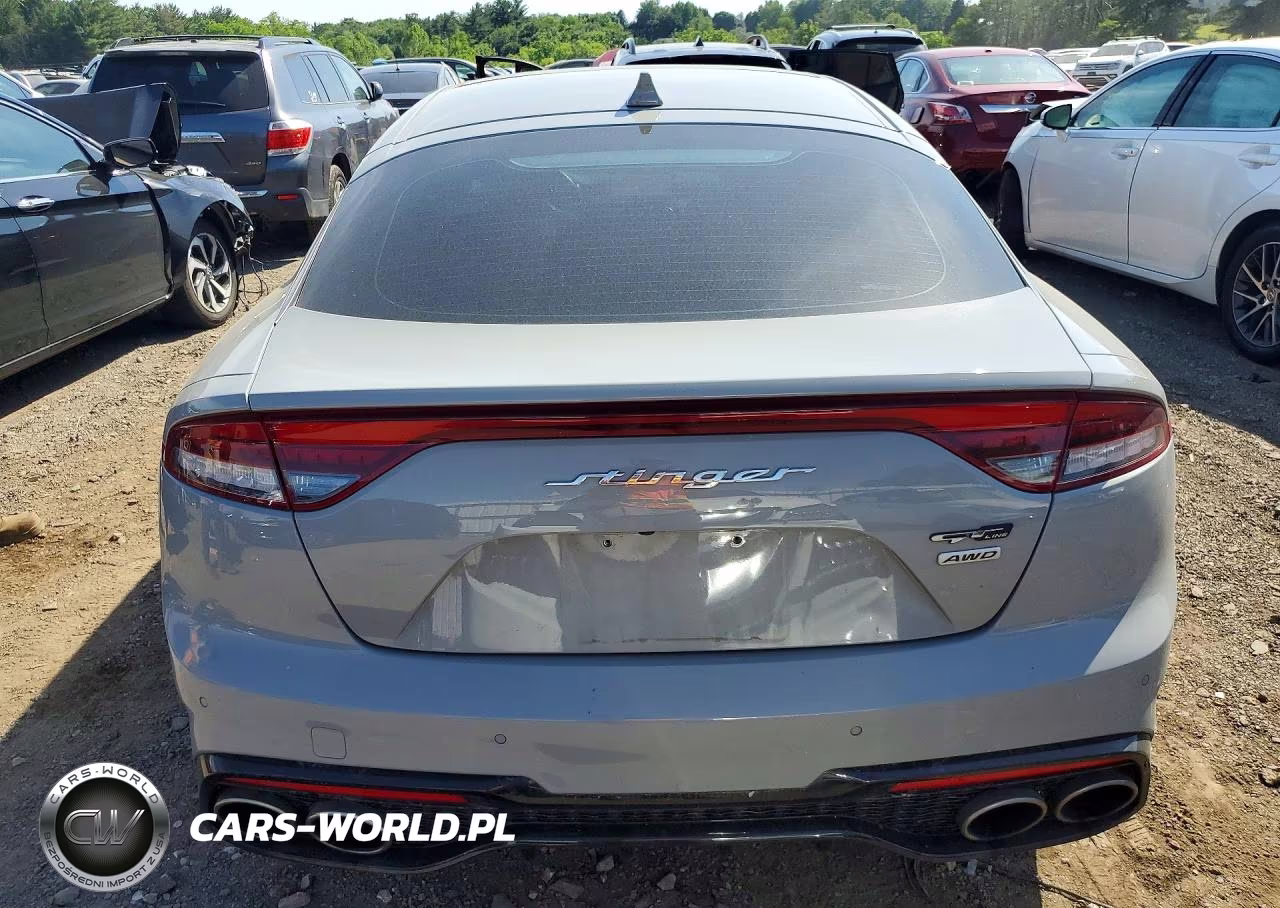 2022 Kia Stinger Gt Line VIN:KNAE35LDXN6116560 - 6