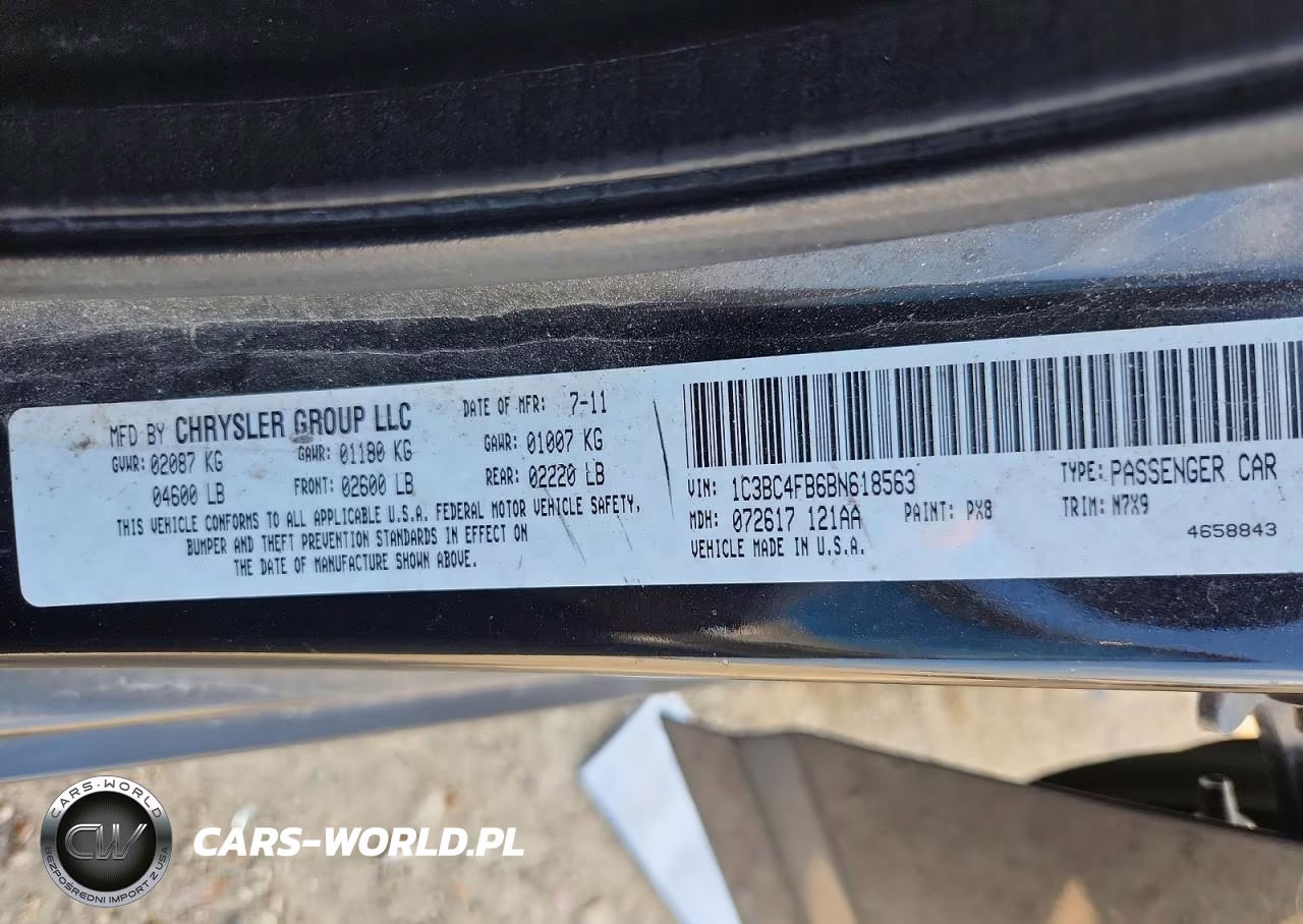 2011 Chrysler 200 Lx VIN:1C3BC4FB6BN618563 - 12