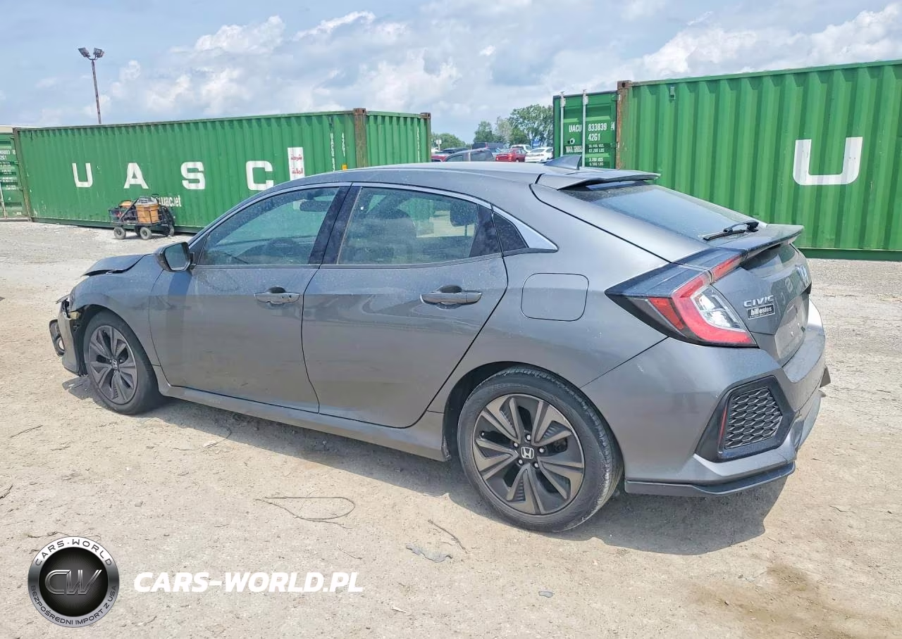 2017 Honda Civic Ex VIN:SHHFK7H52HU220796 - 2