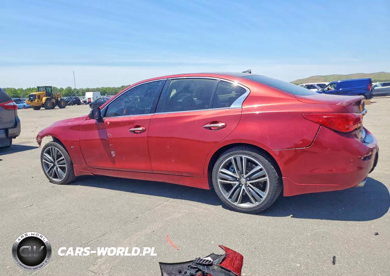 2015 Infiniti Q50 Sport VIN:JN1BV7AR0FM404128 - 2