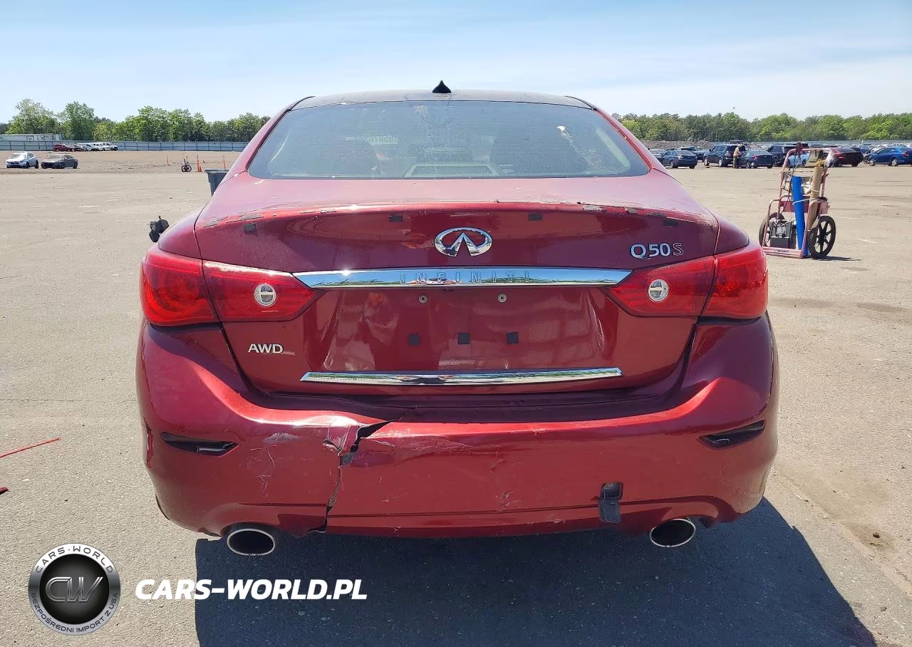 2015 Infiniti Q50 Sport VIN:JN1BV7AR0FM404128 - 6