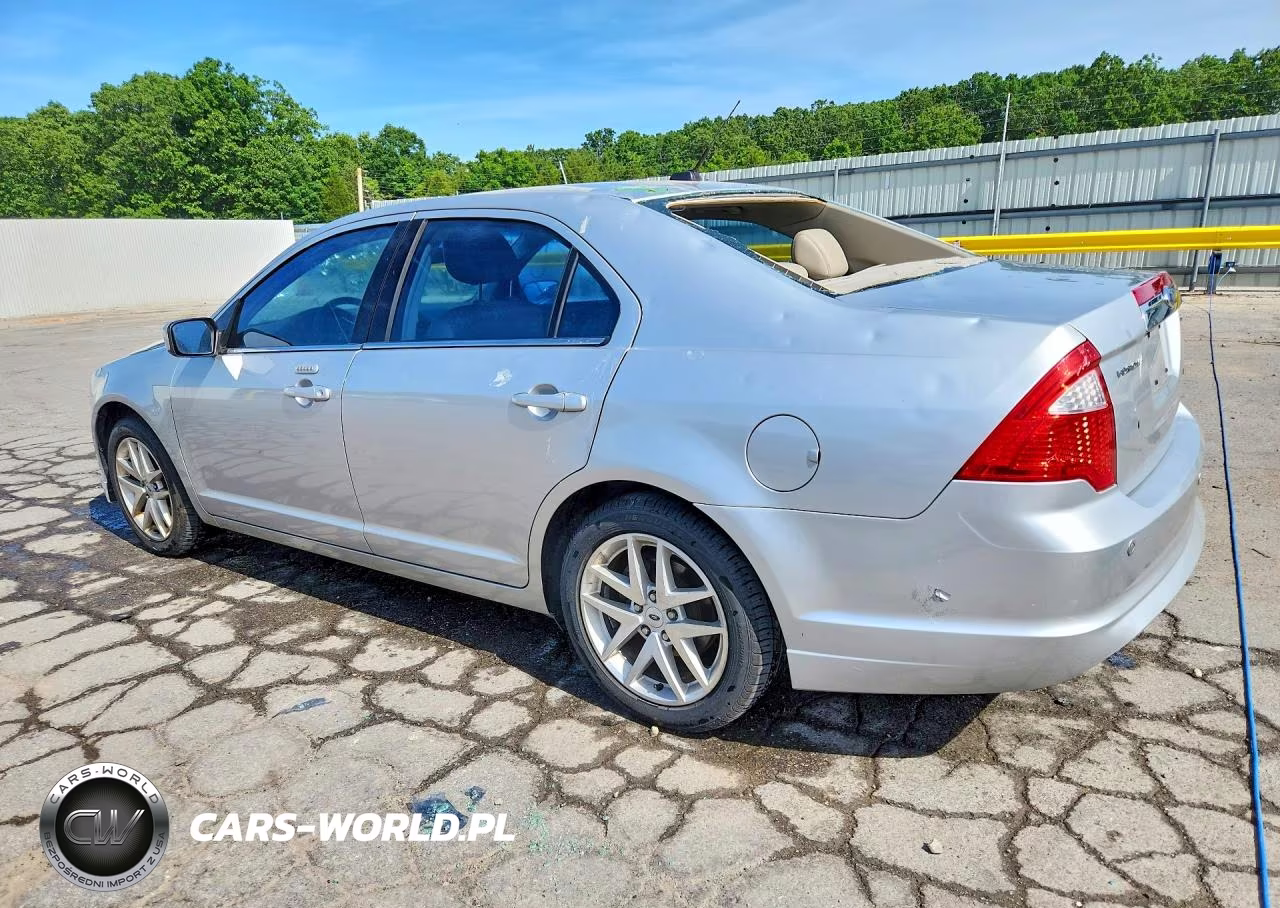2012 Ford Fusion Sel VIN:3FAHP0JA1CR249679 - 2