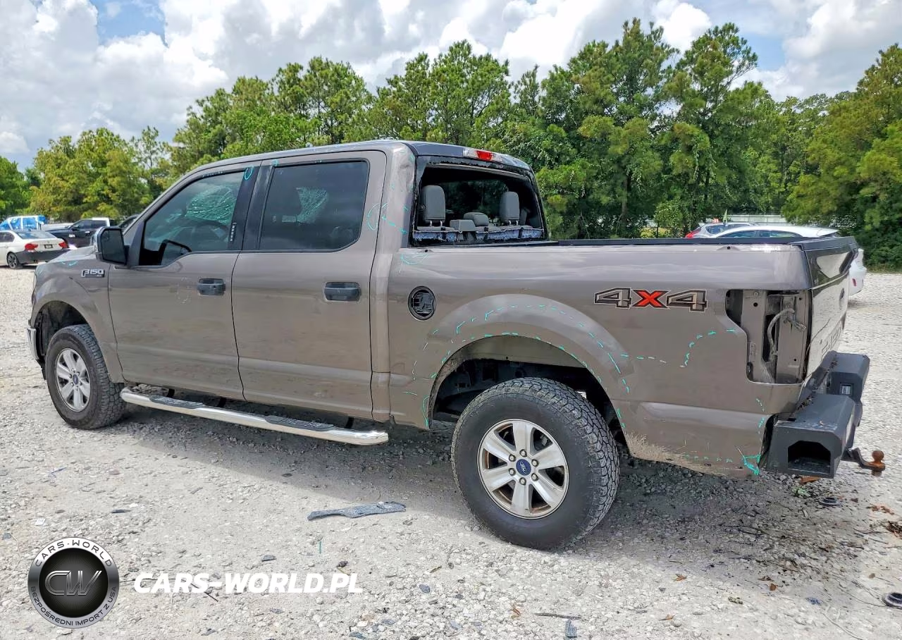 2018 Ford F150 Supercrew VIN:1FTEW1E51JFA07519 - 2