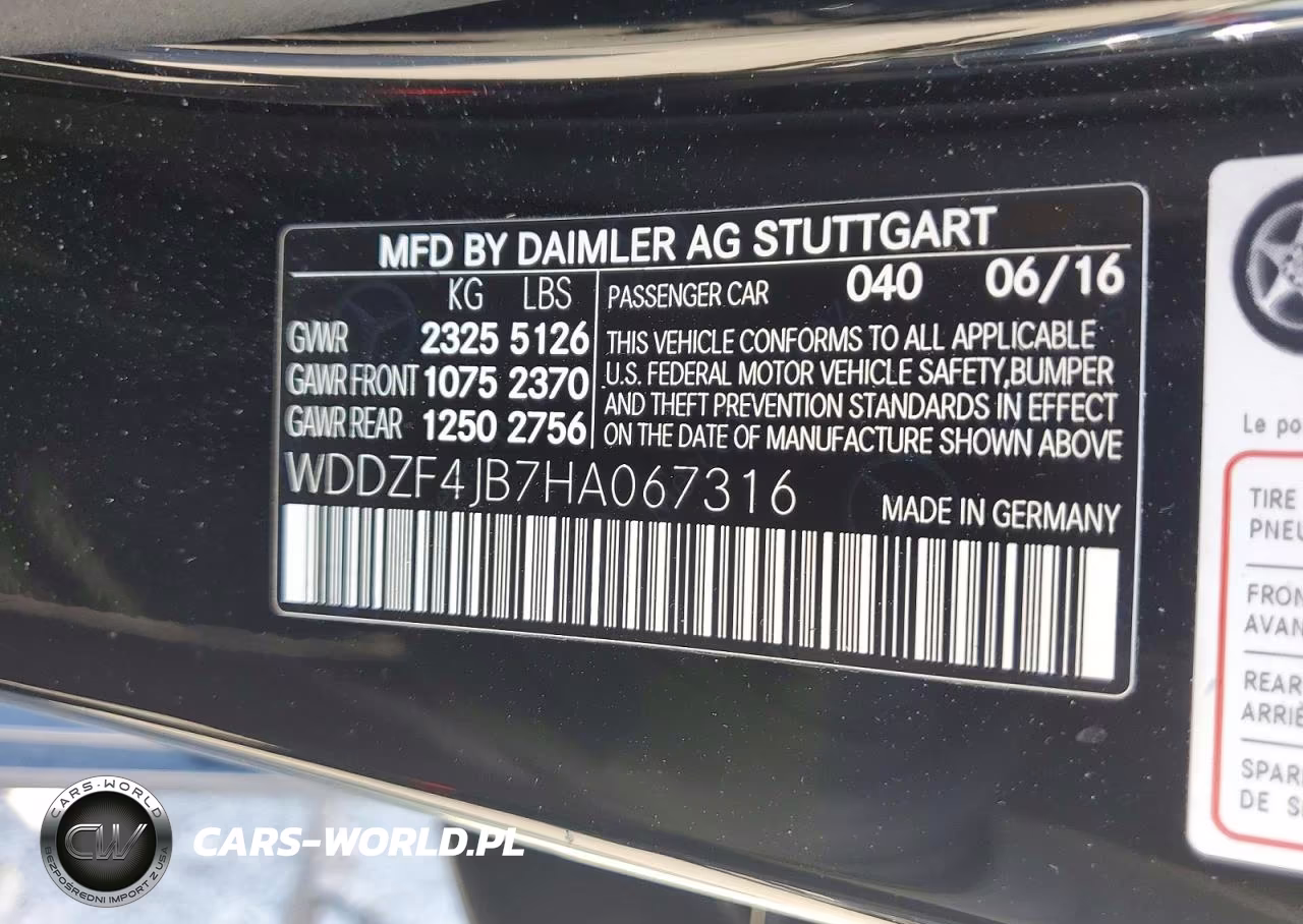 2017 Mercedes-Benz E 300 VIN:WDDZF4JB7HA067316 - 12