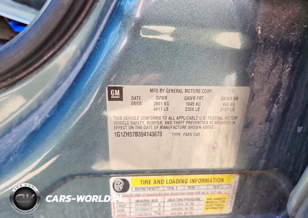 2009 Chevrolet Malibu 1Lt VIN:1G1ZH57B394143673 - 12
