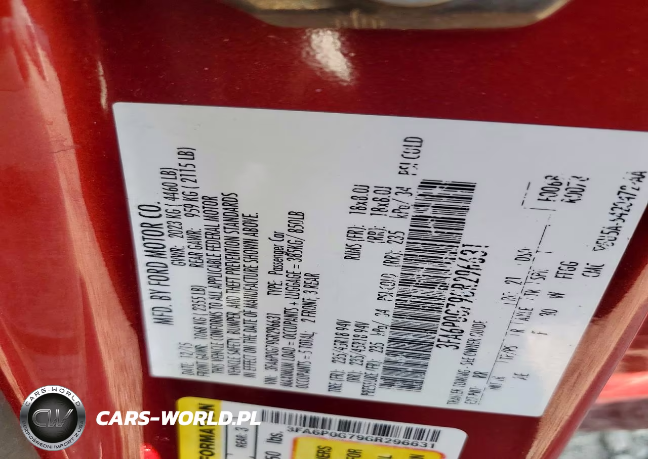 2016 Ford Fusion S VIN:3FA6P0G79GR296631 - 12