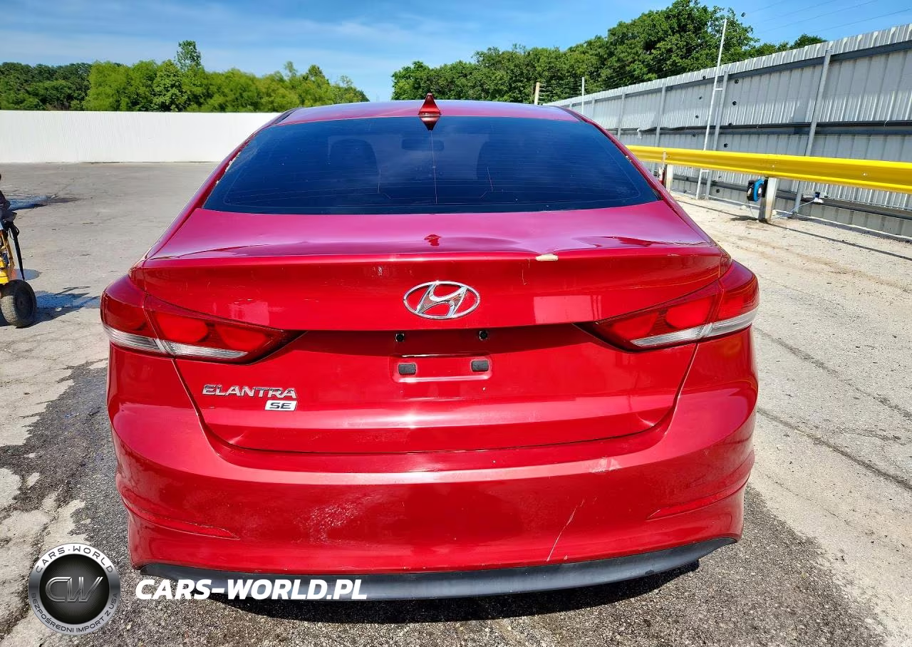 2017 Hyundai Elantra Se VIN:KMHD74LF0HU103519 - 6