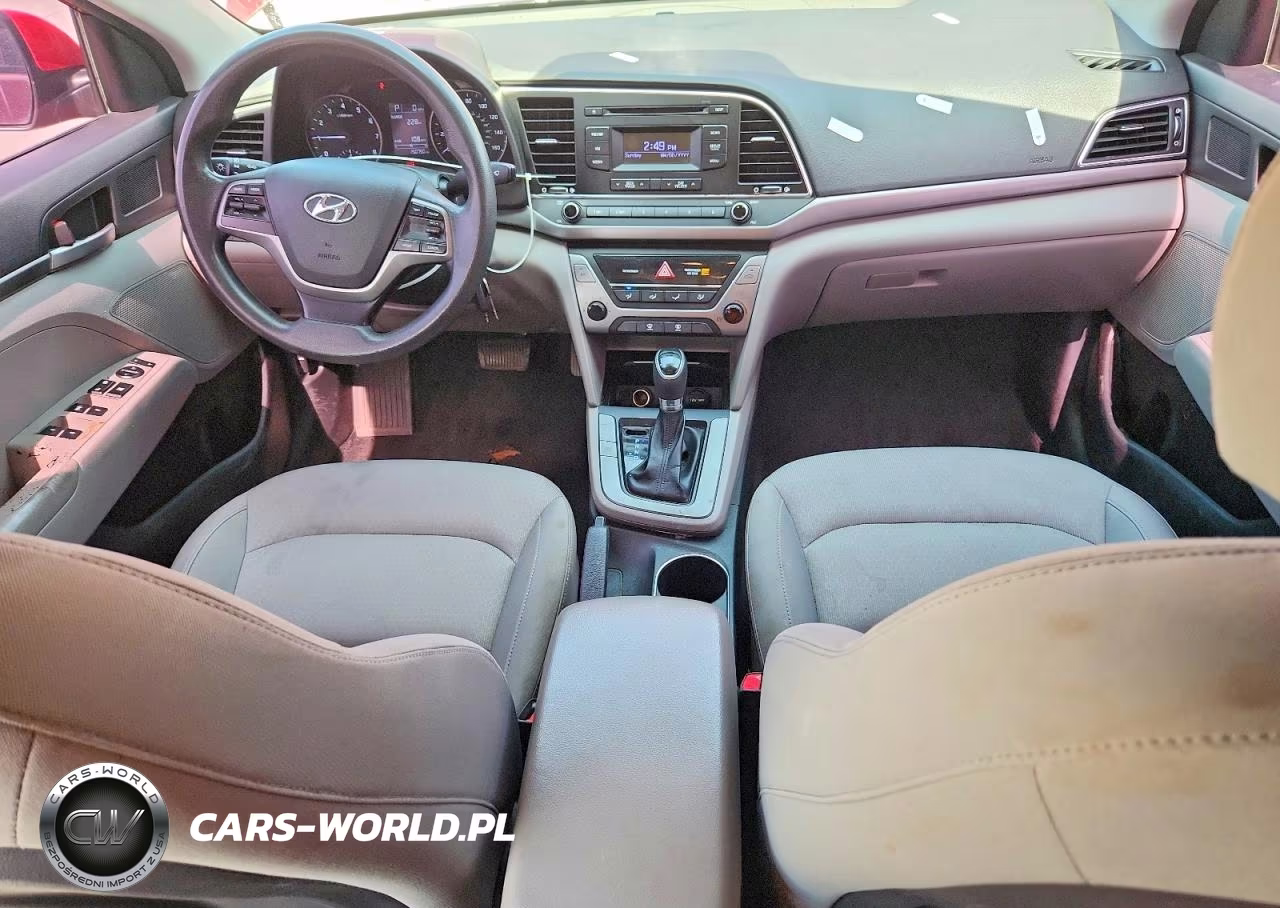 2017 Hyundai Elantra Se VIN:KMHD74LF0HU103519 - 8
