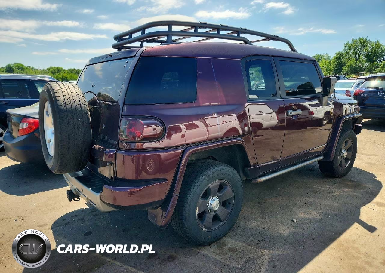 2007 Toyota Fj Cruiser Base VIN:JTEBU11F670049134 - 3