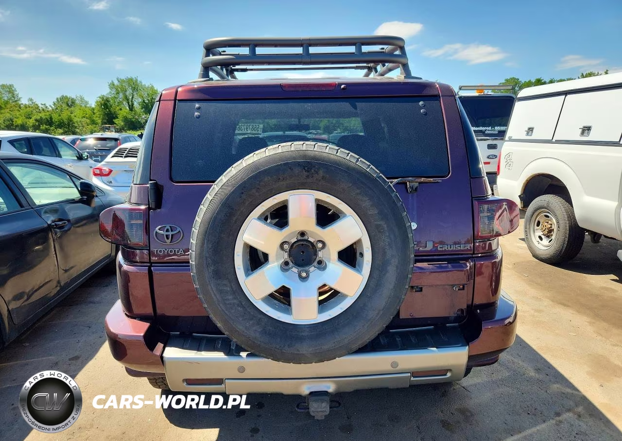 2007 Toyota Fj Cruiser Base VIN:JTEBU11F670049134 - 6
