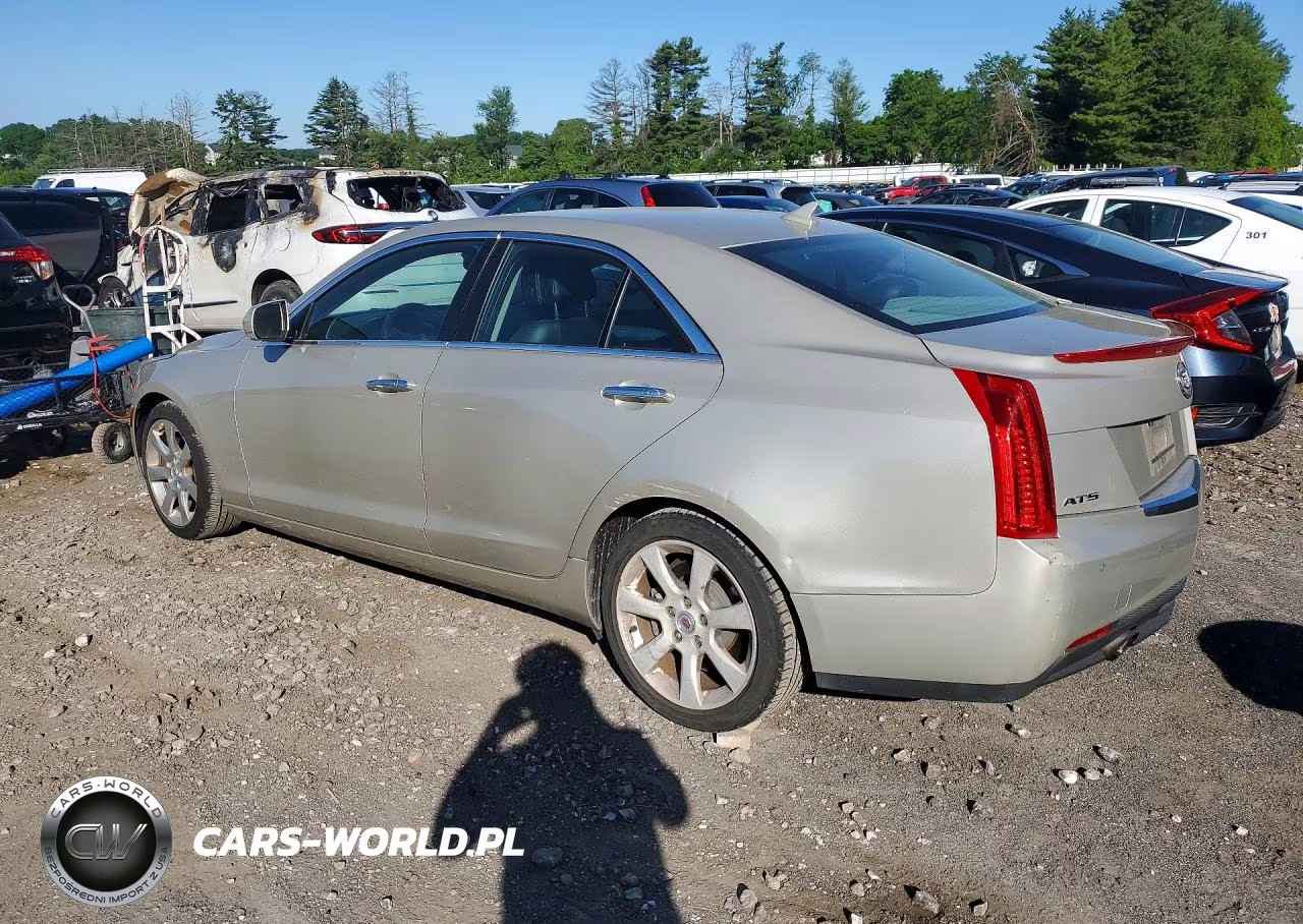 2013 Cadillac Ats Luxury VIN:1G6AB5RA4D0114180 - 2