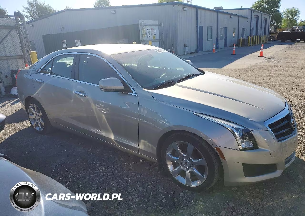 2013 Cadillac Ats Luxury VIN:1G6AB5RA4D0114180 - 4