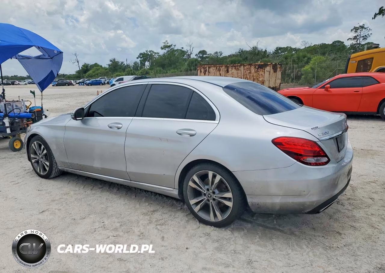 2018 Mercedes-Benz C 300 VIN:55SWF4JB8JU246411 - 2