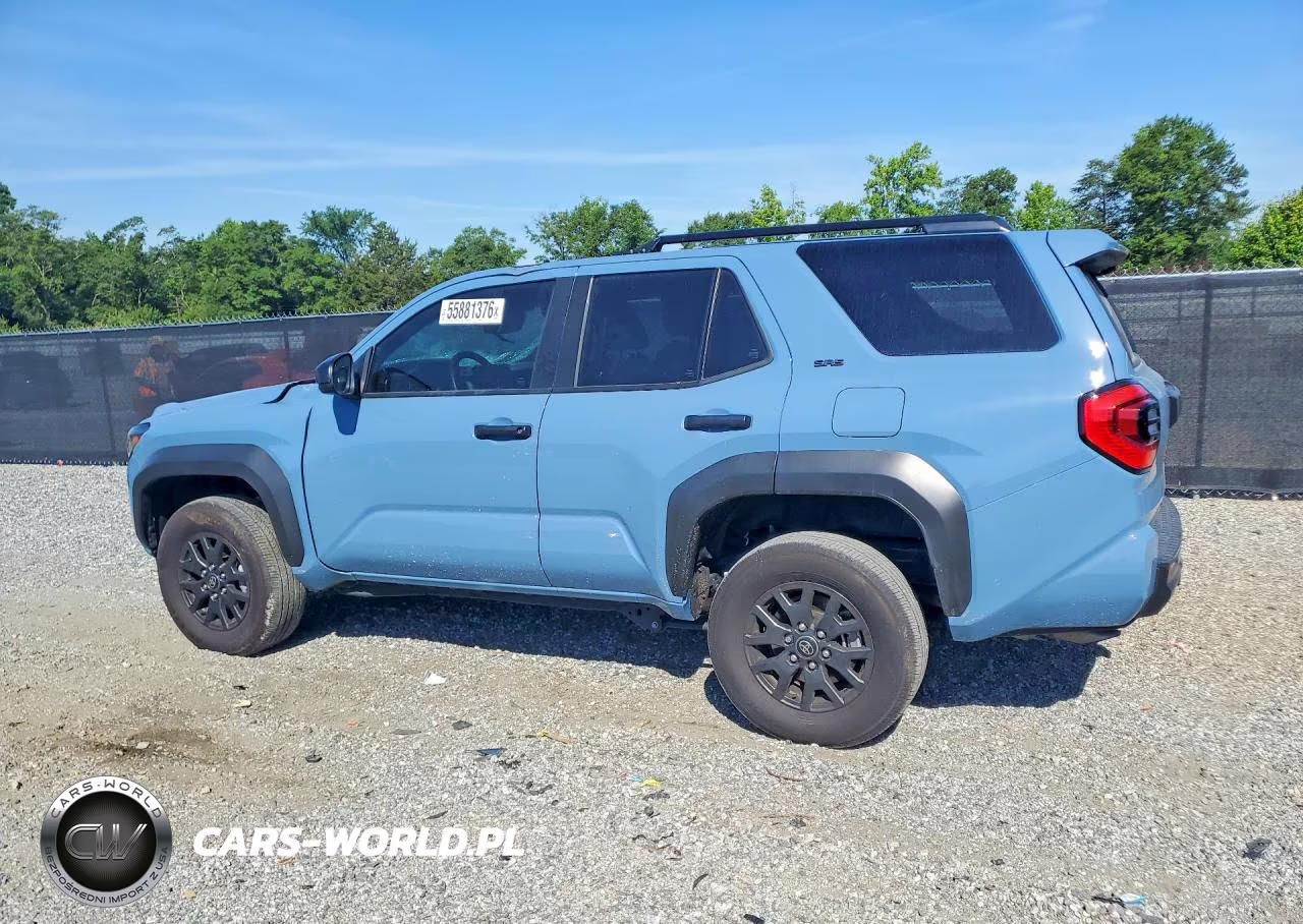 2025 Toyota 4Runner Sr5 VIN:JTEVA5BR2S5061735 - 2
