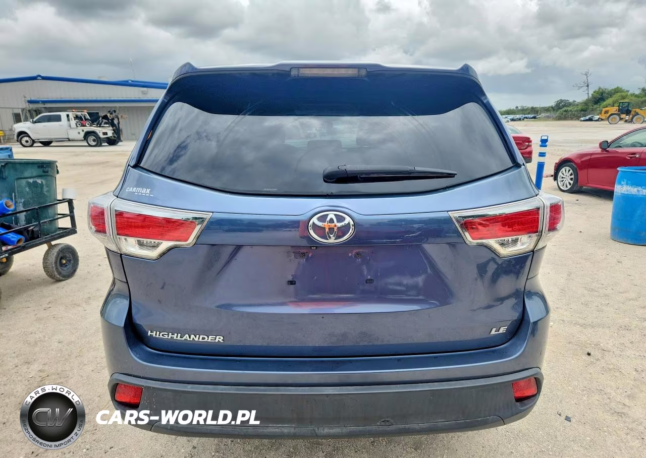 2014 Toyota Highlander Le VIN:5TDZKRFH6ES020003 - 6
