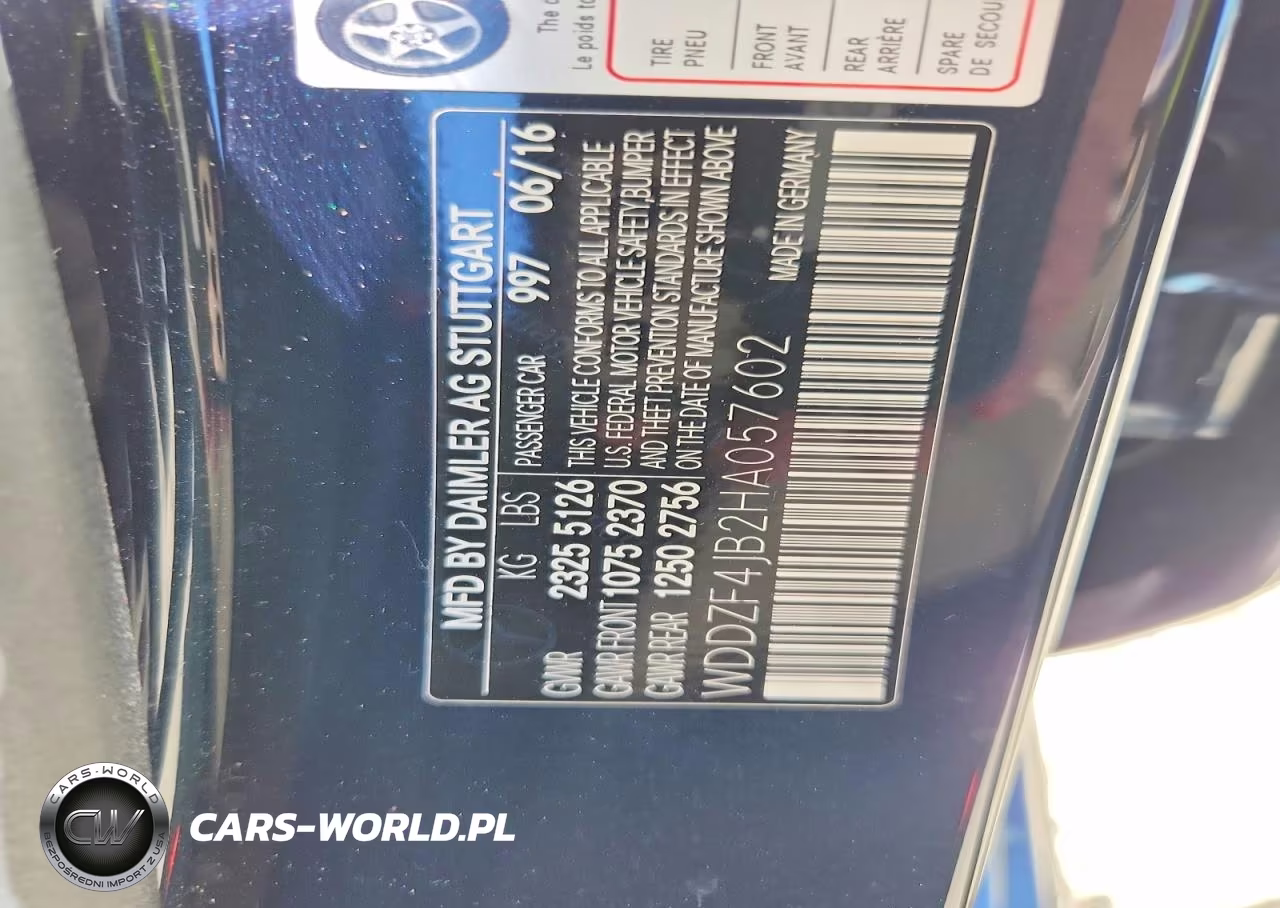 2017 Mercedes-Benz E 300 VIN:WDDZF4JB2HA057602 - 12