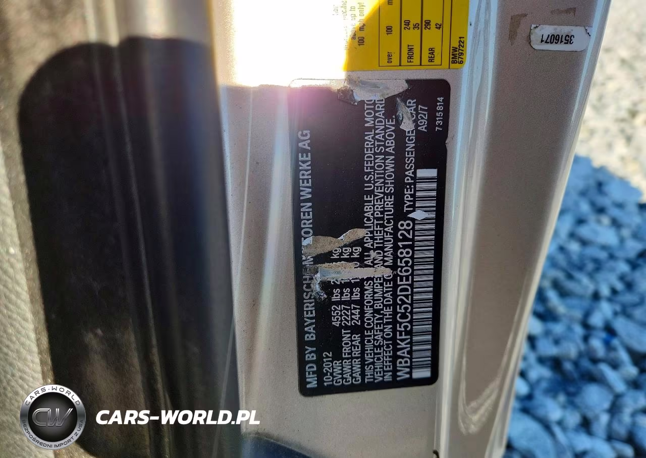 2013 BMW 328 Xi Sulev VIN:WBAKF5C52DE658128 - 12