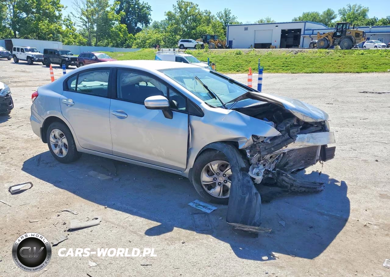 2015 Honda Civic Lx VIN:19XFB2F5XFE006150 - 4