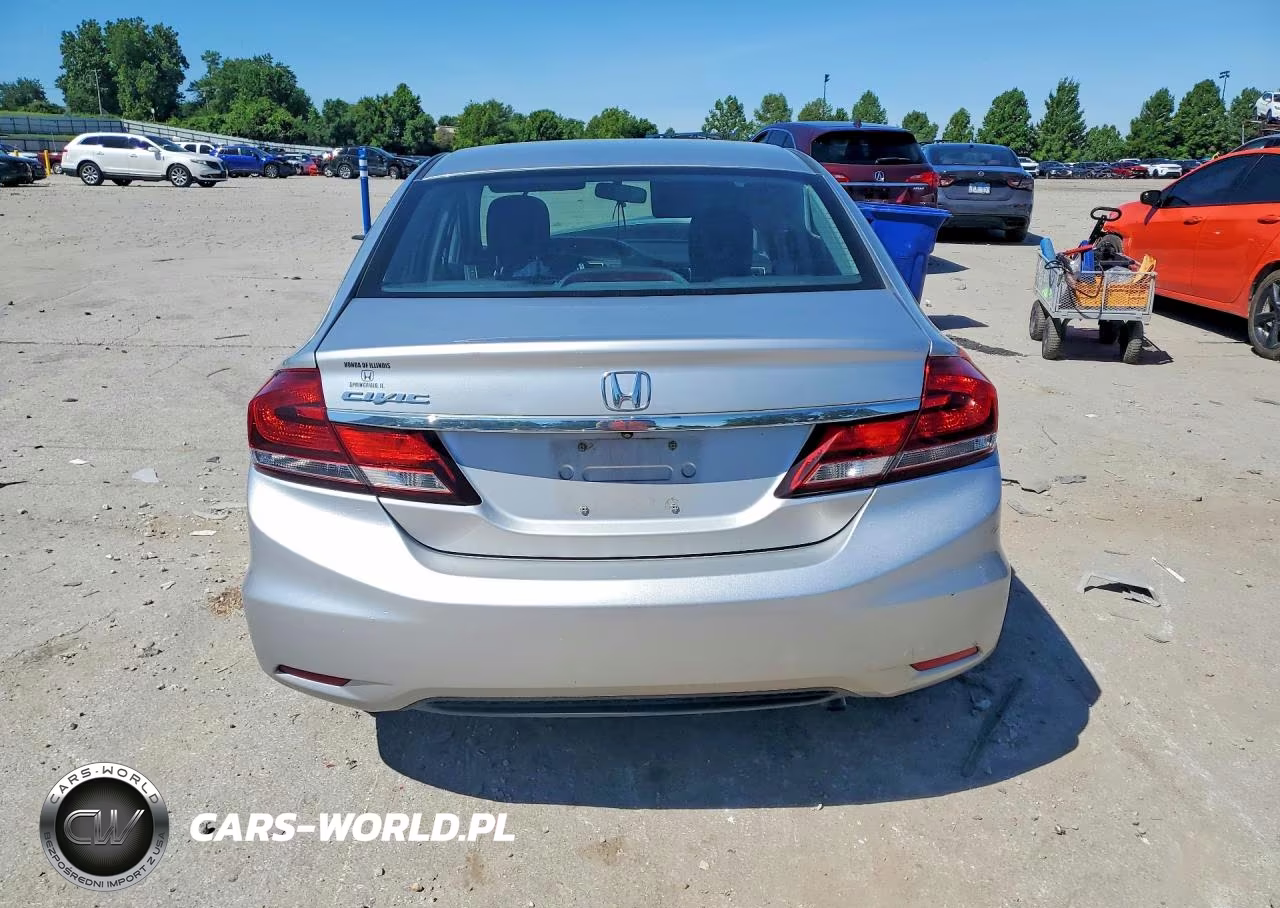 2015 Honda Civic Lx VIN:19XFB2F5XFE006150 - 6