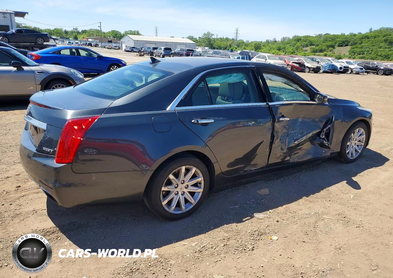 2014 Cadillac Cts Luxury Collection VIN:1G6AX5SX0E0128417 - 3