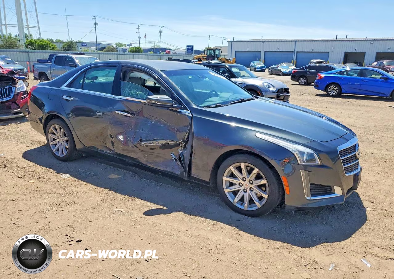 2014 Cadillac Cts Luxury Collection VIN:1G6AX5SX0E0128417 - 4