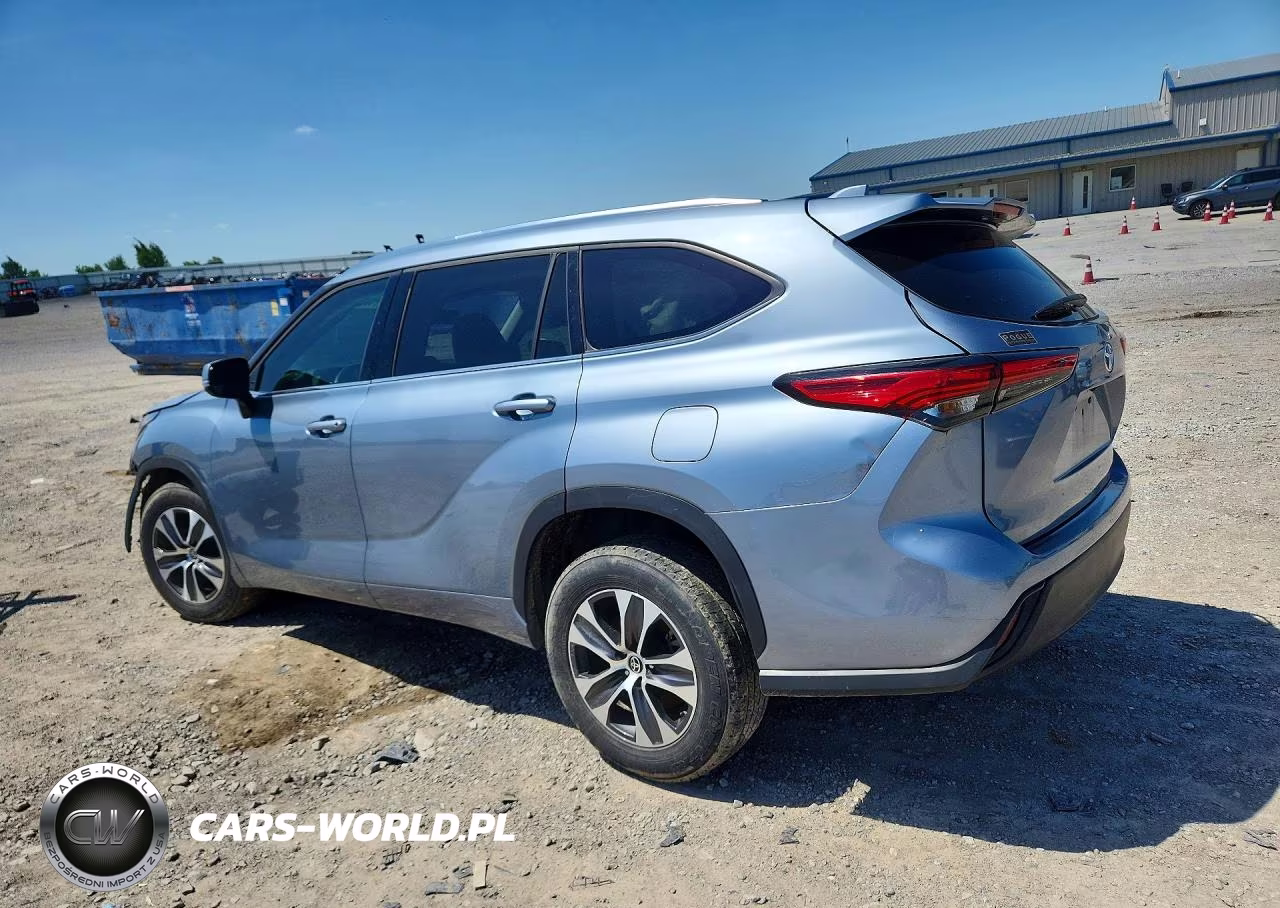 2021 Toyota Highlander Xle VIN:5TDGZRAH7MS074175 - 2