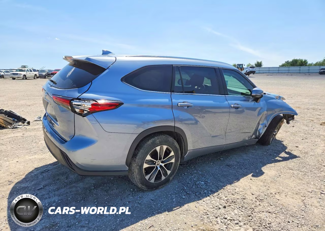 2021 Toyota Highlander Xle VIN:5TDGZRAH7MS074175 - 3