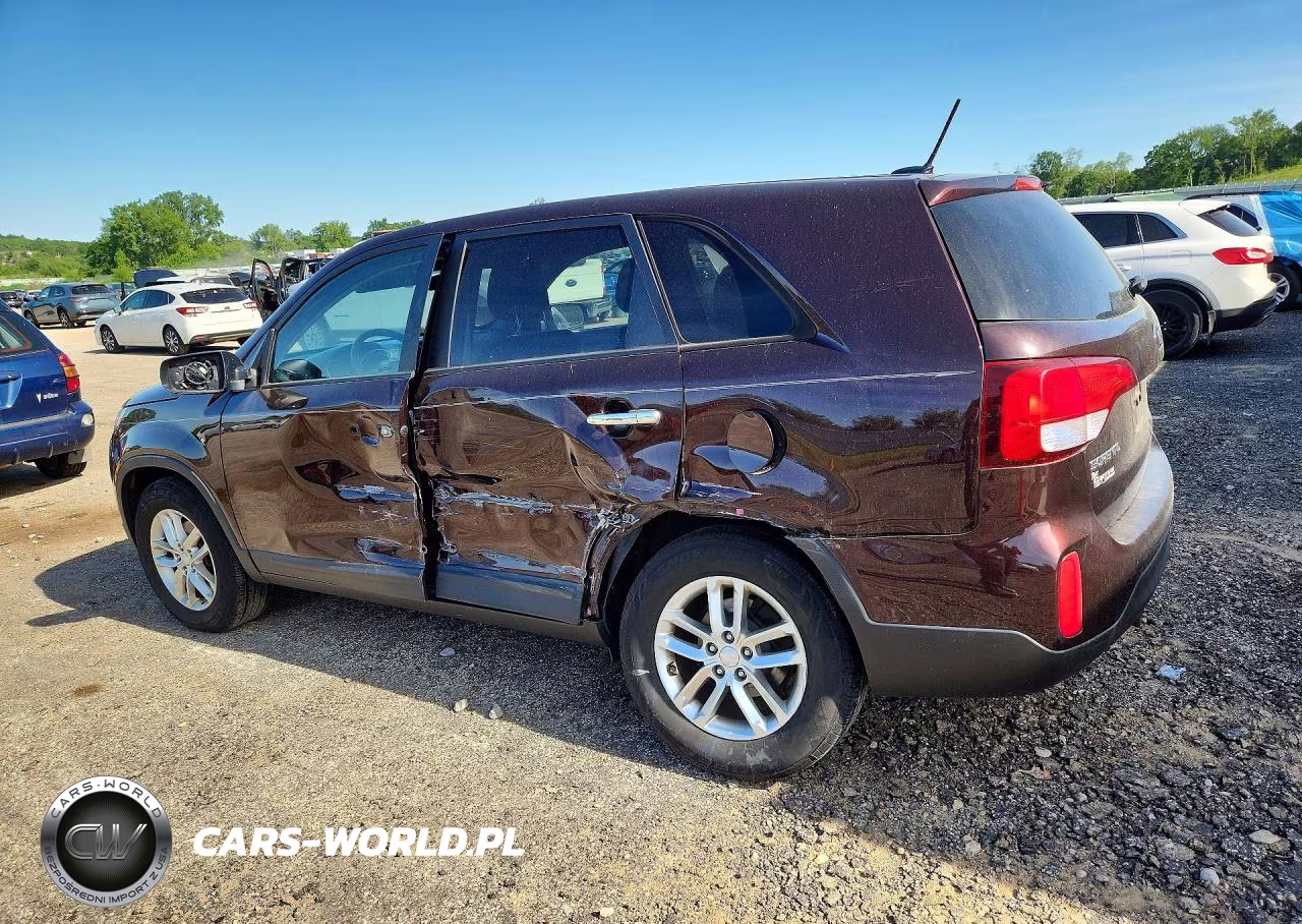 2014 Kia Sorento Lx VIN:5XYKT3A67EG533758 - 2