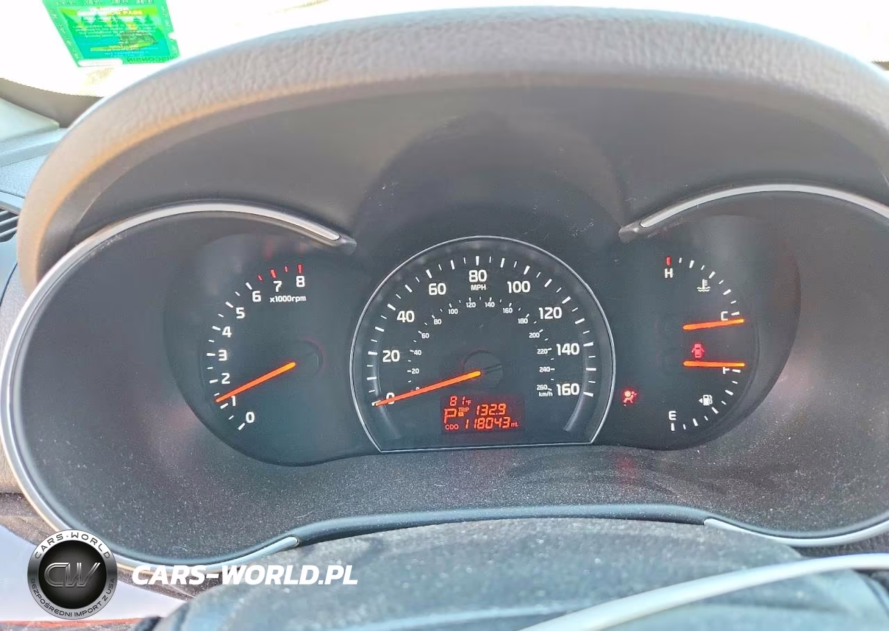 2014 Kia Sorento Lx VIN:5XYKT3A67EG533758 - 9
