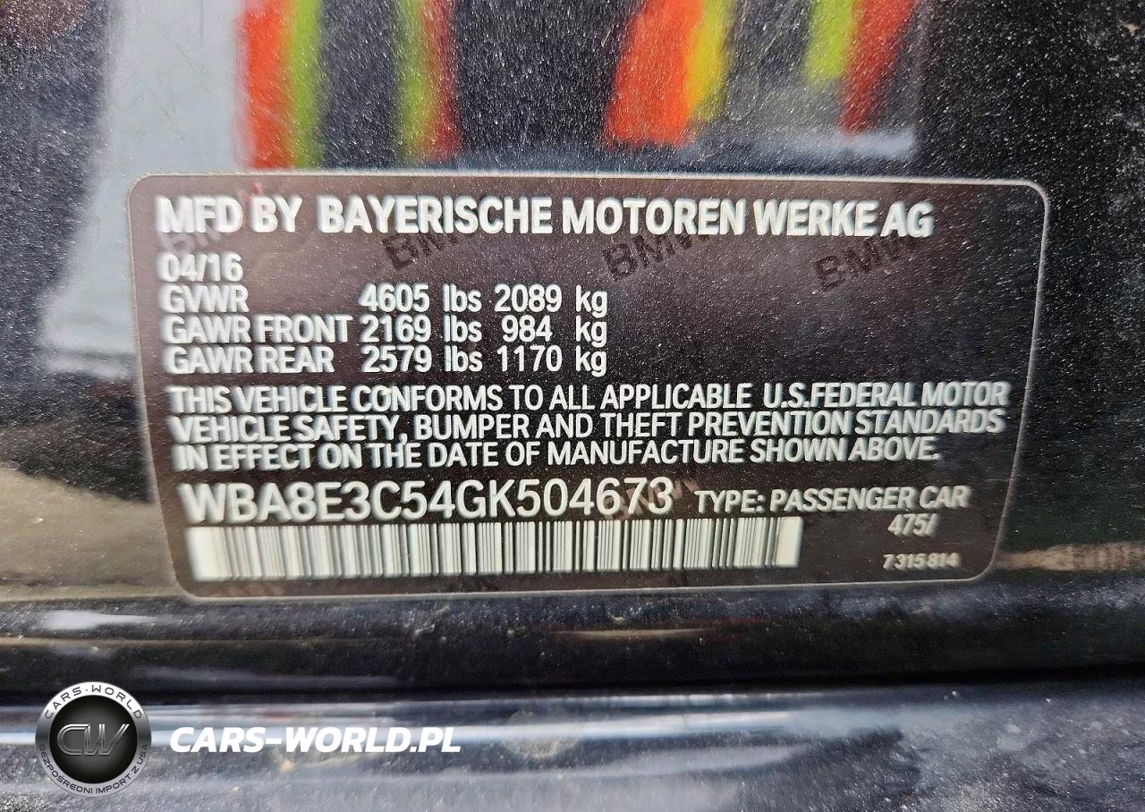 2016 BMW 328 Xi Sulev VIN:WBA8E3C54GK504673 - 14