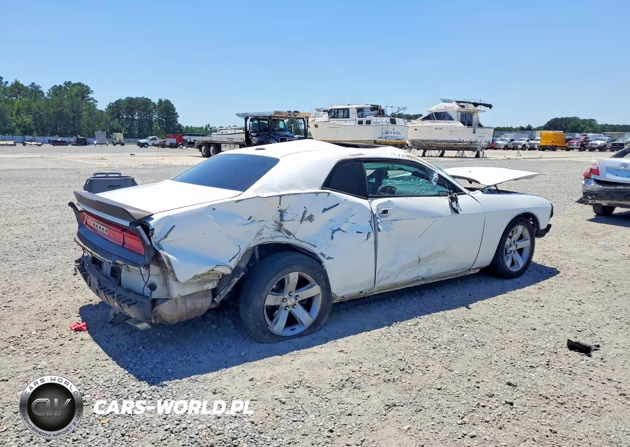 2014 Dodge Challenger Sxt VIN:2C3CDYAG4EH306296 - 3
