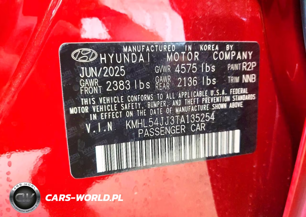 2026 Hyundai Sonata Hybrid Limited VIN:KMHL54JJ3TA135254 - 12