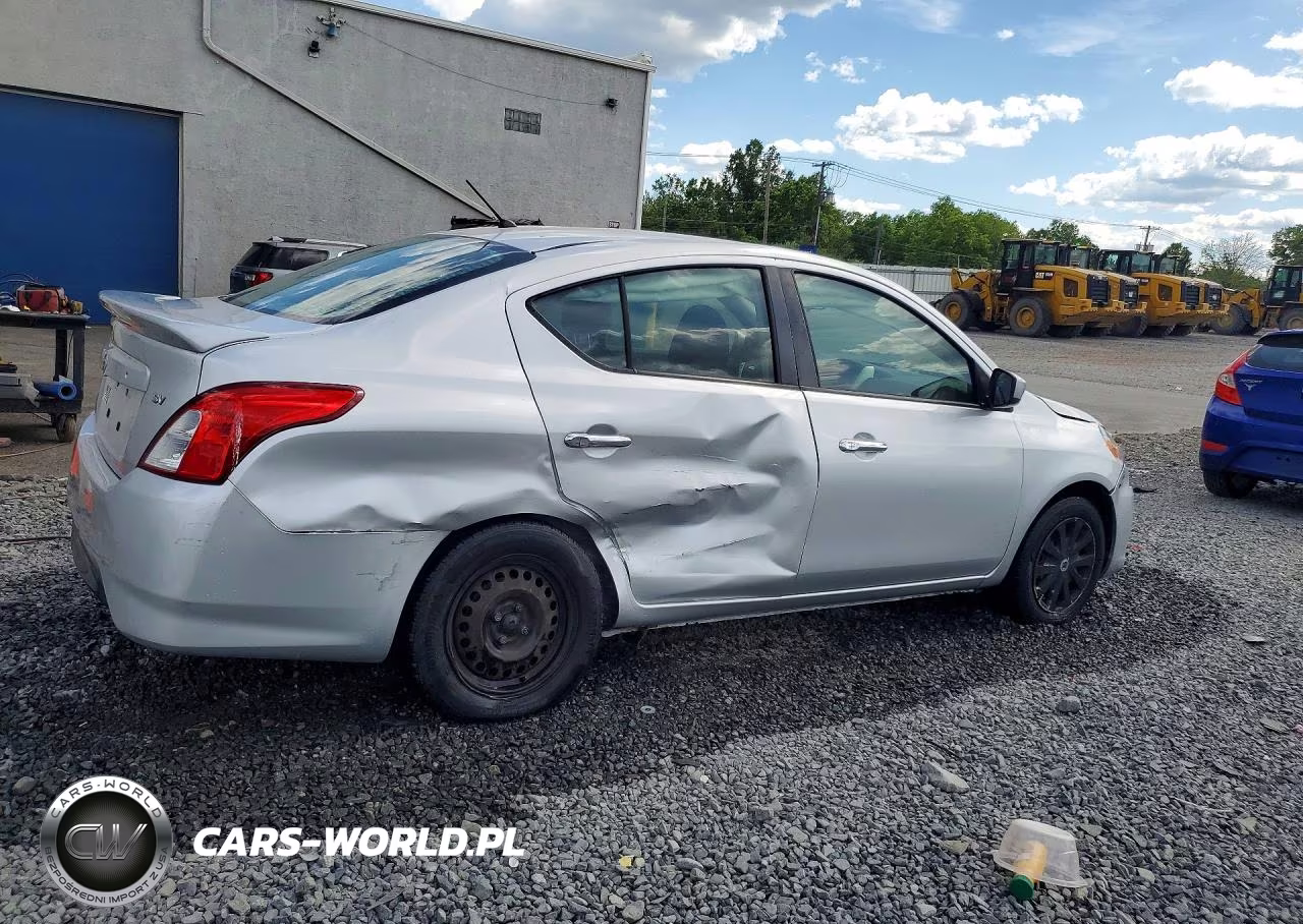 2019 Nissan Versa Sv VIN:3N1CN7AP1KL823970 - 3
