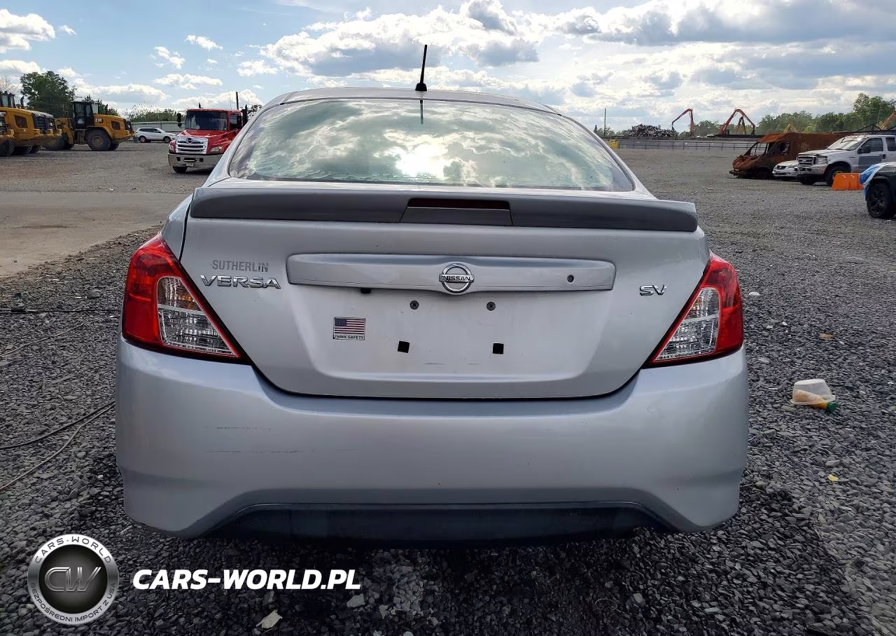 2019 Nissan Versa Sv VIN:3N1CN7AP1KL823970 - 6