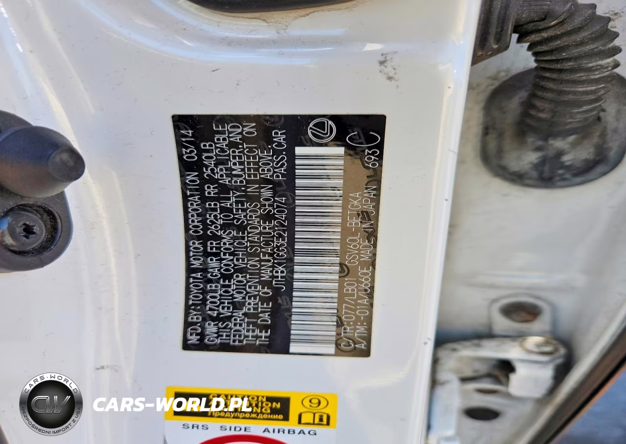 2014 Lexus Es 350 VIN:JTHBK1GG3E2124074 - 13