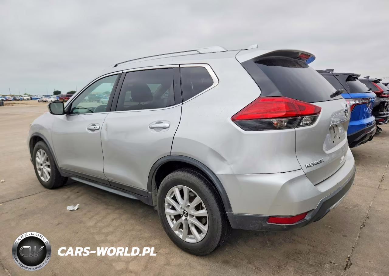 2017 Nissan Rogue Sv VIN:JN8AT2MT9HW153419 - 2